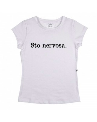 T-shirt Donna  "Sto nervosa"