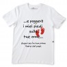 Short sleeve T-shirt "...in your footstep"