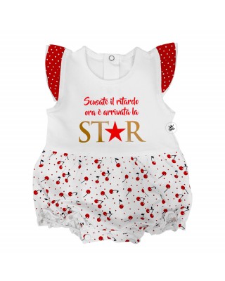 Summer romper suit with...