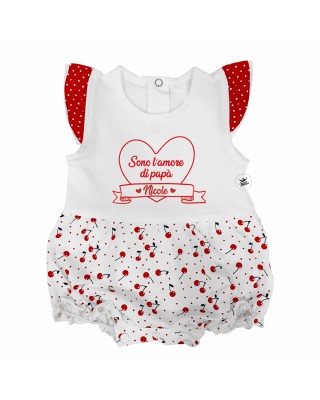 Newborn Summer Romper, customizable