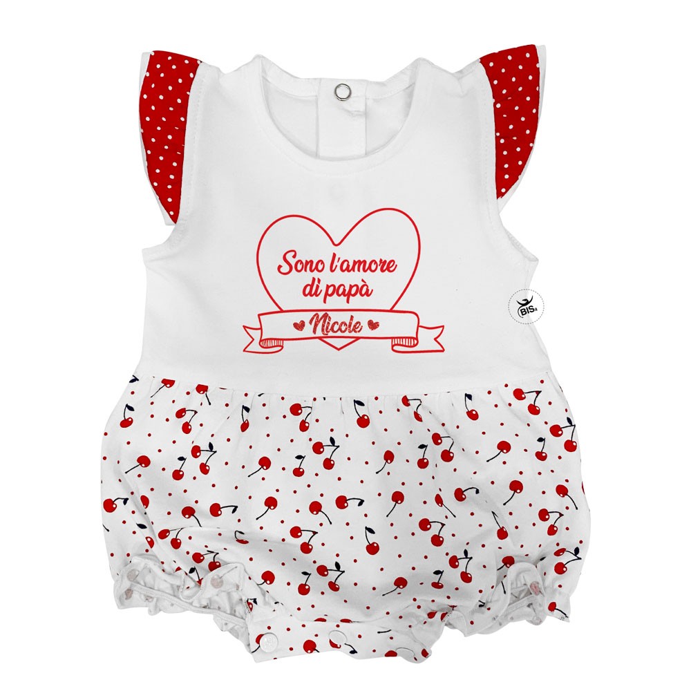 Newborn Summer Romper, customizable