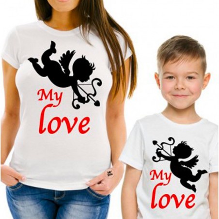 Coordinato mamma e figlio my love