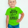 T-shirt bimbo "Cerco baby sitter"