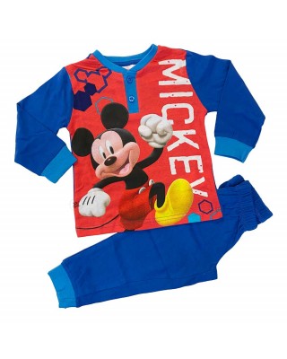 Pigiama estivo bimbo "Michey mouse" rosso