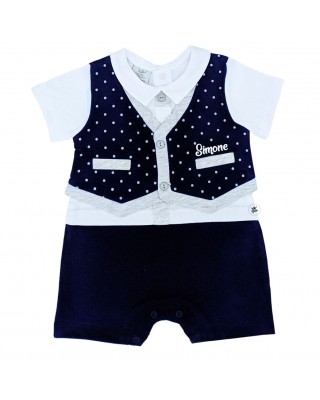 Baby Boy Romper Overalls...