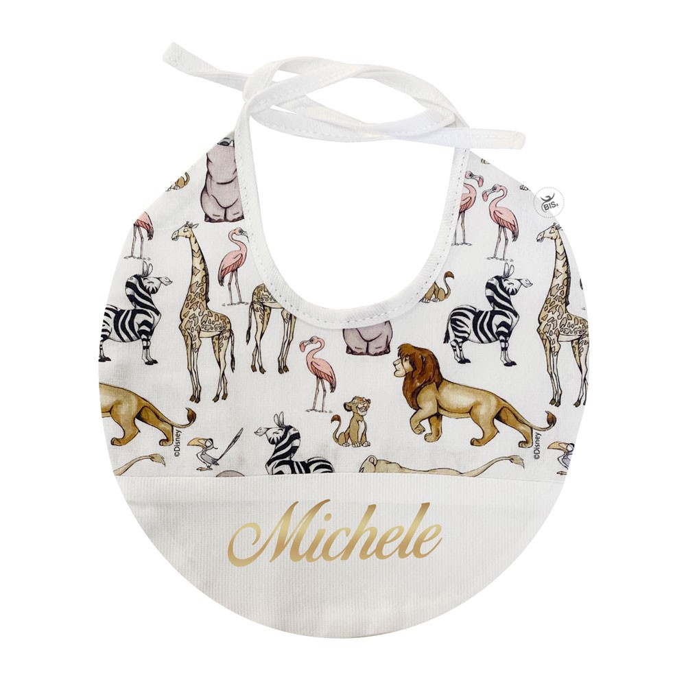 Customizable Baby Bib "The Lion King"