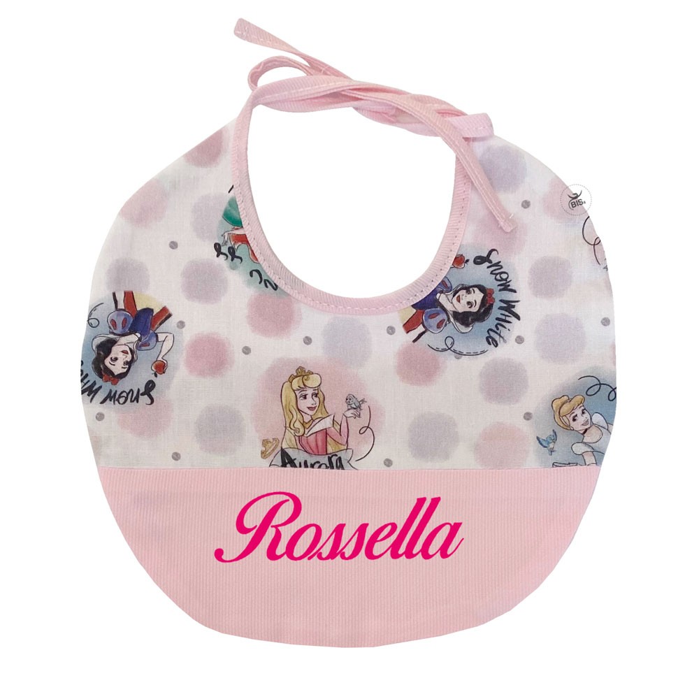 Customizable Baby Bib "Disney Princesses"