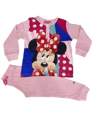 Pigiama estivo bimba "Minnie" rosa