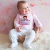 Newborn Summer Romper "5 minutes of dad..."