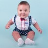 Completo da cerimonia neonato estivo