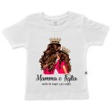 T-shirt bimba manica corta "Mamma e figlia amiche da sempre e per semp