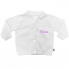 Personalized Baby Girl Cardigan with "Princess"