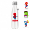 "Super SPIDER" stainless steel thermal bottle, to customize with name