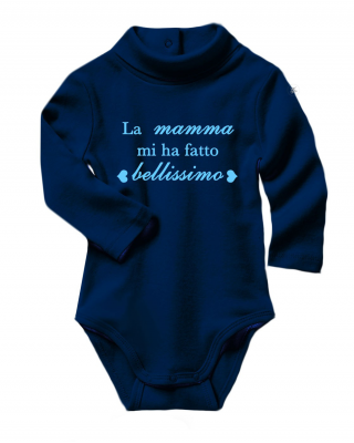 Baby Neck Bodysuit  "Mom...