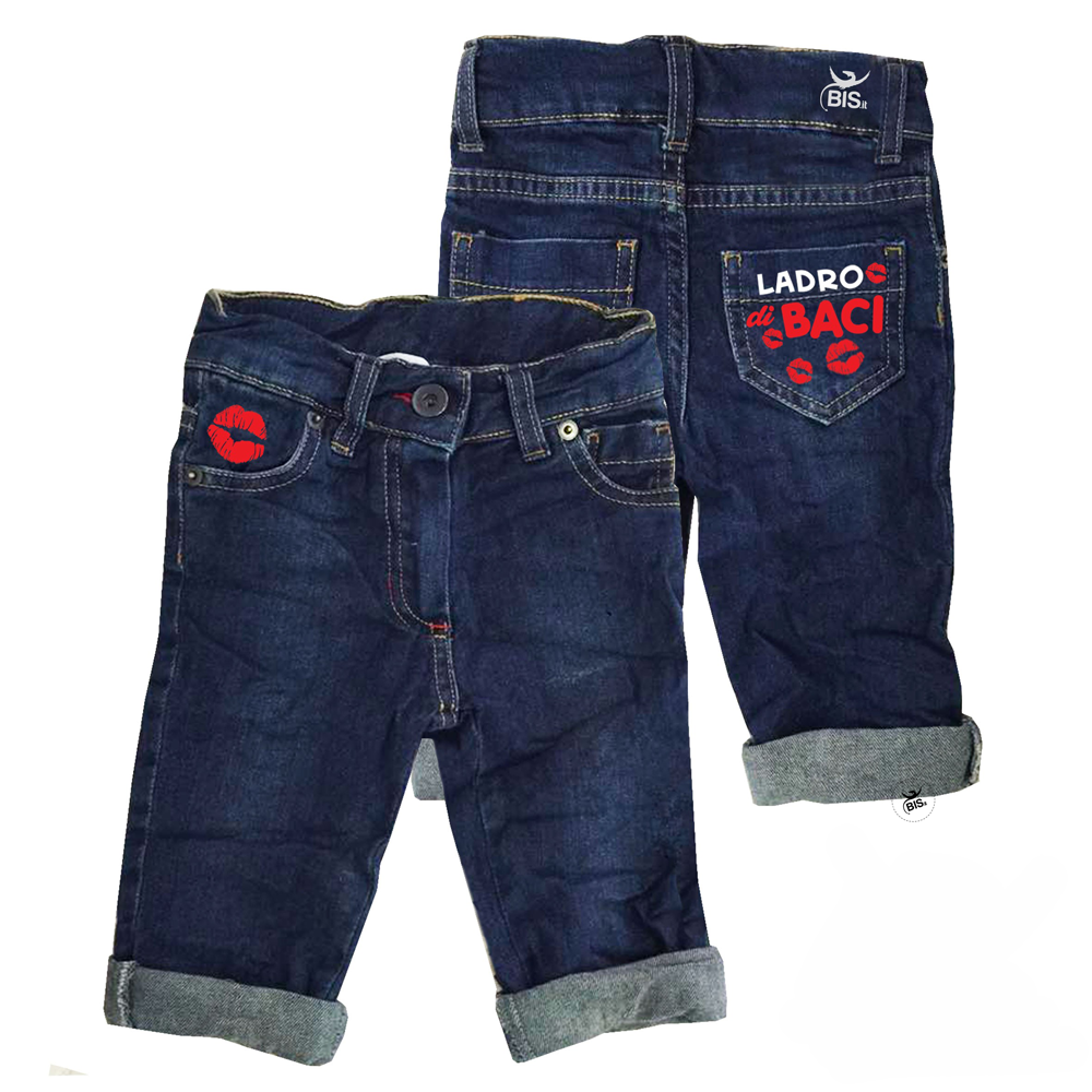 Jeans bimbo "Ladro di baci"