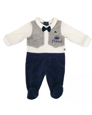 Baby Boy Waistcoat and Bow...