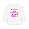 T-shirt manica lunga "Qualsiasi cosa sia successa non sono stato/a io"