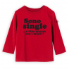 T-shirt manica lunga "Sono single...e vivo ancora con i miei!!!"