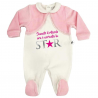 Baby Girl Romper "A Little Star has arrived"