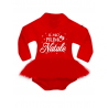 abitino neonata con tulle "il mio primo natale"