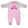 Baby's Velour Sleeper "I'm Daddy's Little Pie"