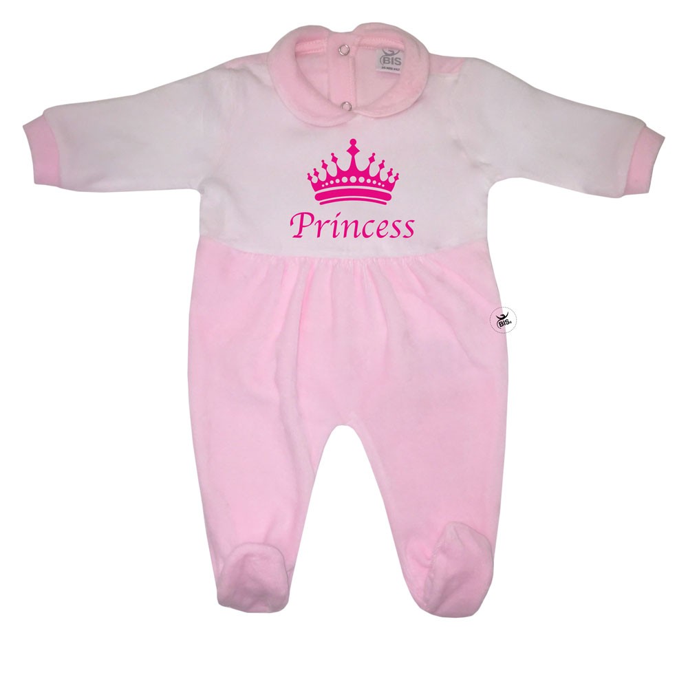 Tutina neonata in ciniglia "Princess"