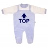 Baby Overalls Romper "Well done Mom! I'm Awesome"