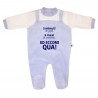 Baby Overalls Romper "Well done Mom! I'm Awesome"