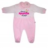 Baby's Velour Sleeper "I'm Daddy's Little Pie"