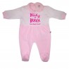 Baby's Velour Sleeper "I'm Daddy's Little Pie"