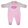 Tutina neonata in ciniglia "No stress please!"