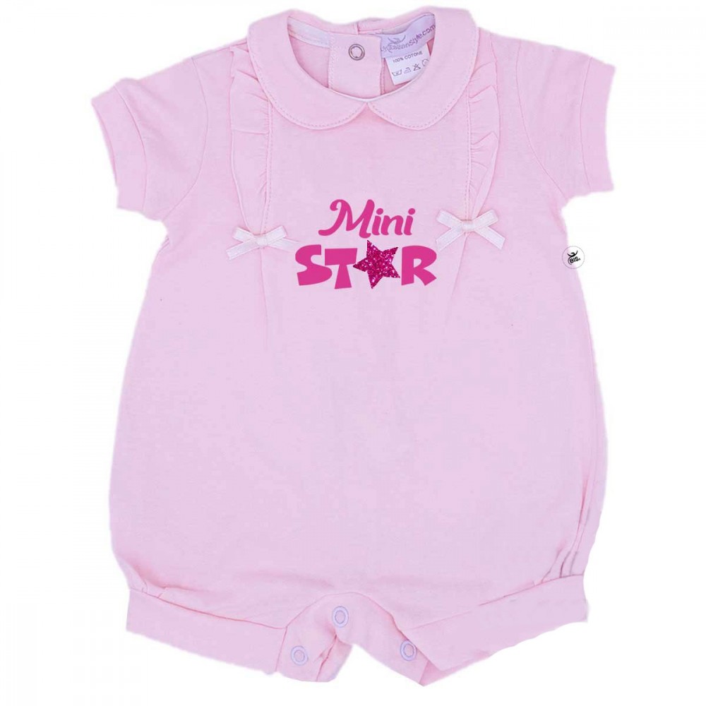 Pagliaccetto neonata in tinta unita Mini star