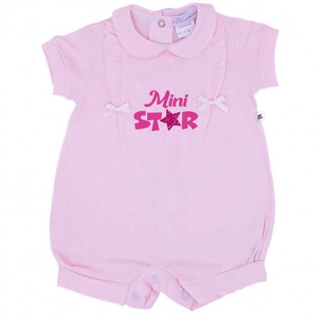 Pagliaccetto estivo in tinta unita "Mini Star"