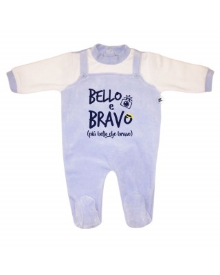 Baby Overalls Romper "Well...