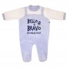 Baby Overalls Romper "Well done Mom! I'm Awesome"