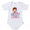 Body neonato con dedica: "Pronto nonna... Tua figlia mi infastidisce!"