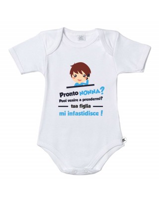 Baby bodysuit "Hello...