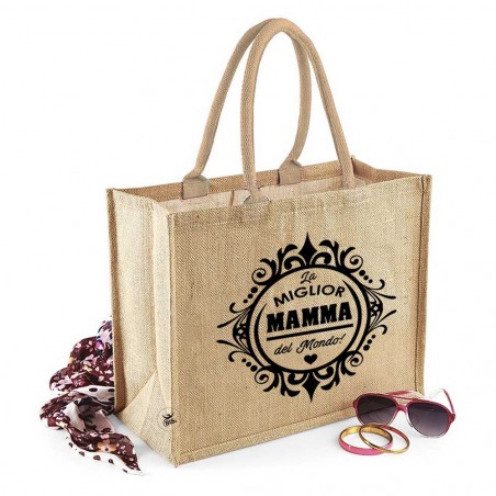 Borsa da Mare in juta naturale