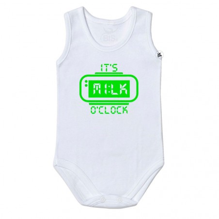 bodi intimo bimbo/neonato "It's milk o' clock"