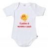 Bodysuit "Il pulcino di mamma e papà"