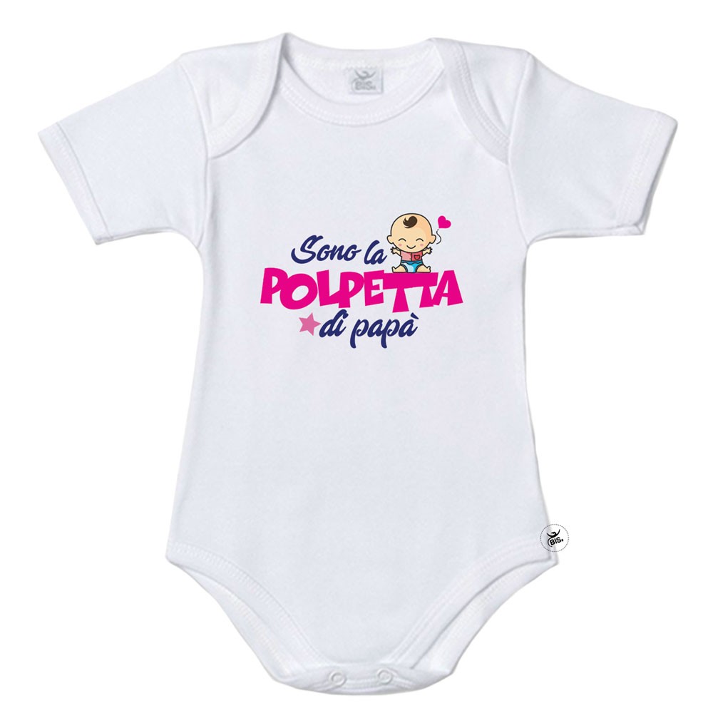 Bodysuit "Sono la polpetta di papà"