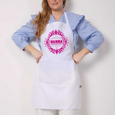 Grembiule da cucina la miglior mamma del mondo