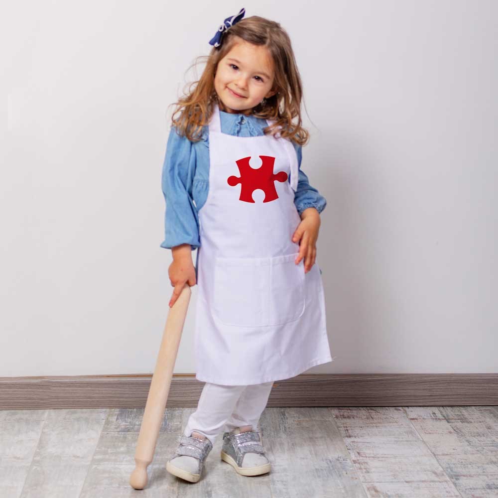 ALBER Baby Colegial Grembiule Scolastico Per Bambini - Manica Lunga, 50% Cotone 50% Poliestere, Lavabile In Lavatrice, Colore Blu