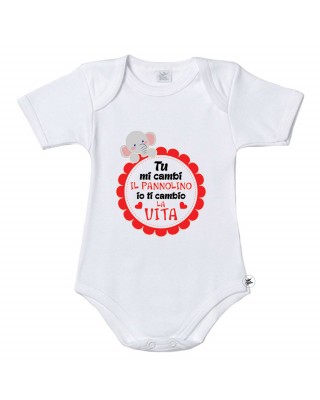 Newborn baby bodysuit "You...