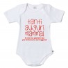 Baby body suit "Hello grandma... Your daughter bores me".