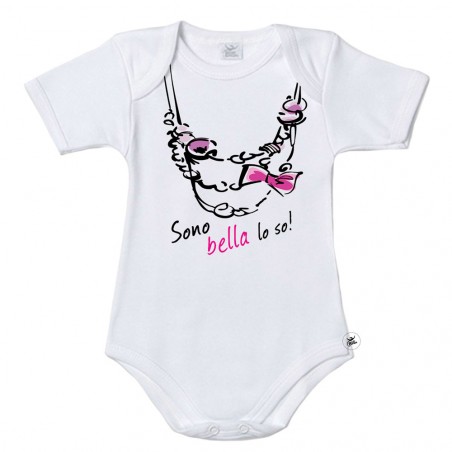 Bodysuit  bimba "Sono bella lo so"