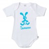 Baby suit with bunny PERSONALIZED BY NAME