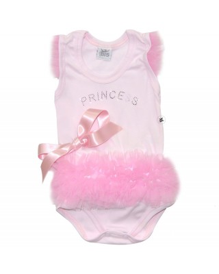 body neonata princess con tulle