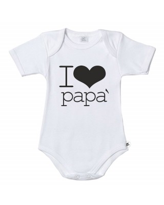 Bodino neonato "I love papà"