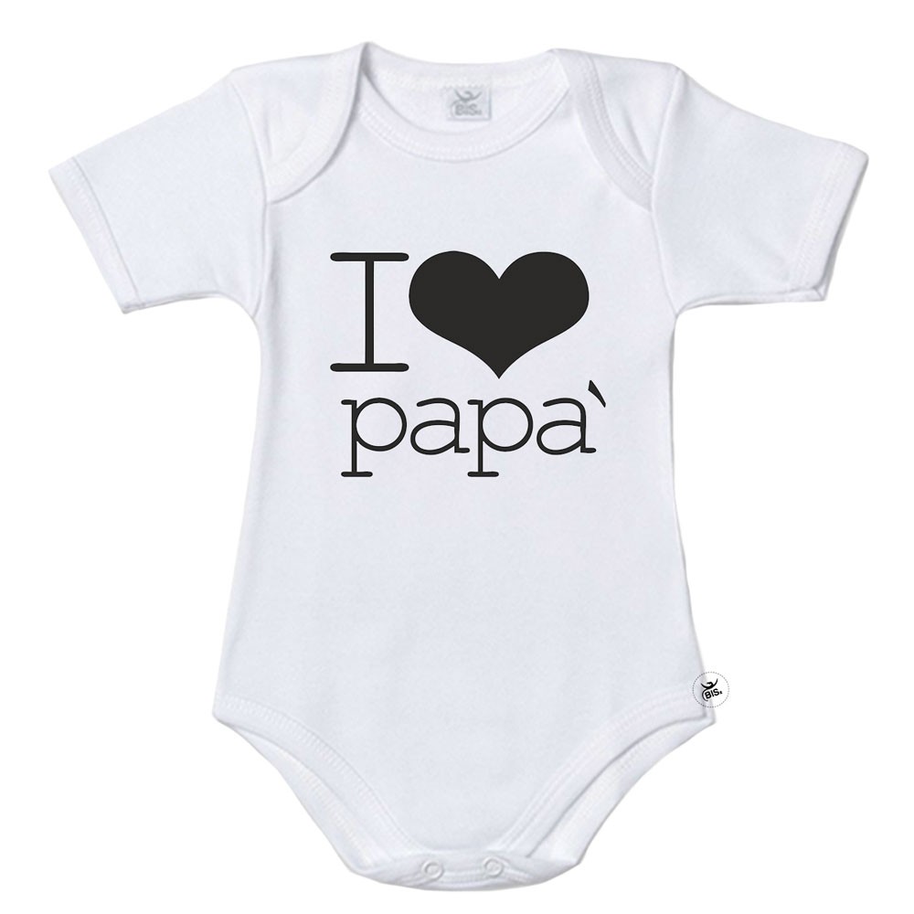 Bodino neonato "I love papà"